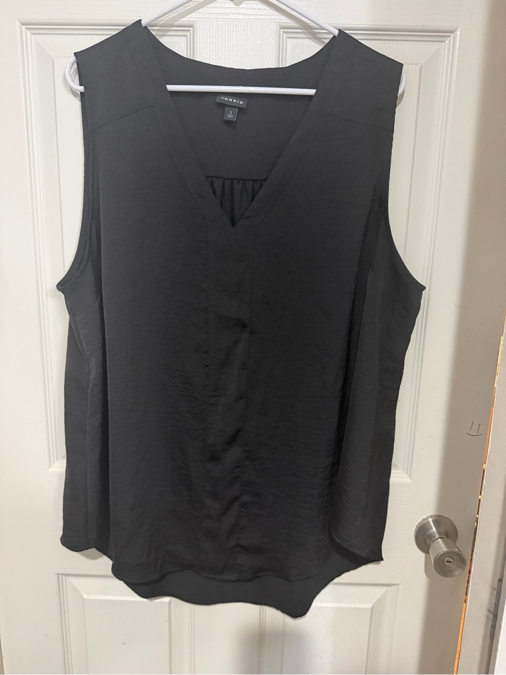 torrid Black V-Neck Sleeveless Camisole